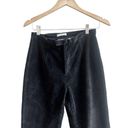 Bill Blass  Women’s Vintage High Rise Stretch Corduroy Pants Straight Leg Black 8 Photo 2