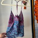 In Bloom  multi colored hippie tank top size small ☮️ Photo 6