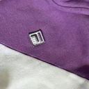 FILA  Gray/Lavender/White Purple Colorblock Quarter Zip Pullover Sweatshirt Photo 5