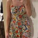 Sky to Moon Floral Mini Bustier Dress Photo 2