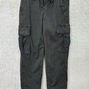 American Eagle  cargo jogger pants womens 00 Black gorpcore y2k style 90s utility Photo 0