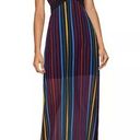 BCBGeneration NWT  Rainbow-stripe Maxi Dress Photo 0