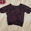 Roommates Moderna Blouse design black violet Plus sizes Women Size 3X Photo 1