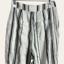 Ted Baker  London Asherr White Striped Tapered Trouser Pants Size 4 Photo 8