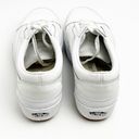 Vans  Triple White Leather Old Skool Platform Lace Up Sneakers Shoes, Size 10 Photo 1