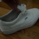 Vans  Authentic Platform White Sneakers Size 8 Photo 1