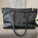 Neiman Marcus  Women’s Black Faux Leather Handbag Photo 5