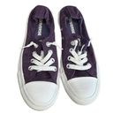 Converse  CTAS Purple lace slip on shoreline sneakers Size 6 Photo 1