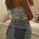 PacSun Multi Toned Denim Skirt Photo 1