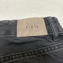 ZARA Black  Girls 11-12 Wide Leg Jeans Photo 3