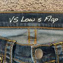 Victoria's Secret VS  Low 5 Flap Boot Cut Vintage Jeans Pants sz 2, Like New Photo 2