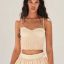 ZARA Bustier Gingham Tank Top Photo 0