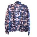 Reebok  Camo 1/4 Zip Pullover Athletic Jacket Windbreaker Purple Size Medium Photo 8