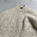 H&M  Divided Grey White Boucle Longline Peacoat Size 4 EUC Photo 1