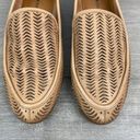 Lucky Brand Tan Laser Cut Camdyn Leather Loafer Sz.8M Photo 3