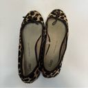 Gap  Women’s Leopard Print Ballet Flat Leather Animal Cheetah Calf Hide Shoes 7.5 Photo 12