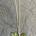 Emerald Butterfly Necklace Green Photo 0