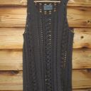 All Saints Brown Open Knit Top Tunic Photo 1