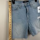 Hudson Jeans NEW Hudson Hana Denim Mini Biker Short in Devout Size 27 Photo 4