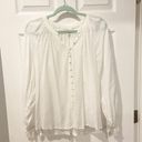 Garnet Hill Swiss Dot Poet blouse size Small Photo 8