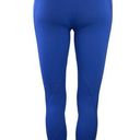 Lululemon Blue Low Rise Stretch Pull On Yoga Activewear Athletic Legging Pants S Photo 2