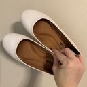 Soda  White Ballet Flats Photo 0