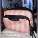 Victoria's Secret Victoria’s Secret Pink Striped Cosmetic Bag Photo 6