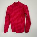 Nike  Dri Fit Quarter Zip Hot Pink Pullover XS Photo 4