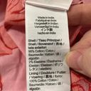 J.Crew  factory Squareneck tiered starfish and lobster print midi dress pink sz 4 Photo 14