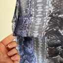 Equipment Blue Snake Print Tank Photo 4