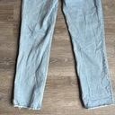 Abercrombie & Fitch  curve love Ultra High Rise 90s Straight Jean Criss Cross Photo 11