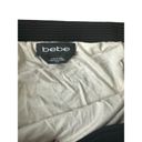 Bebe  Black Mesh Semi Sheer Pencil Skirt Size Medium Photo 5