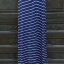 Cato stripe Navy blue & White long skirt. Size small Photo 0