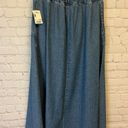 Cabin creek Vintage Deadstock,  denim button down midi skirt, size 8, cottagecore Photo 1