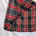 Sim & Sam  Pleated Plaid High Waisted A-line Mini Skirt size large Photo 3