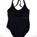 No Boundaries  Black One Piece Bathing Suit Swimwear Large Photo 1