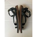 Chacos Chaco Tulip Toe Loop Sandal Black Leather Womens size 6 Photo 2