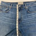 Everlane  The Cheeky Jean Straight Leg High Rise Raw Hem Crop Denim EUC Sz 30 Photo 7