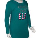 Xhilaration Express Your Elf Christmas Sleep Shirt Photo 2