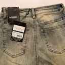 Missguided size US2 Sinner knee distressed high waisted jeans NWT Photo 4