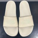 The North Face  WOMEN 11 BASE CAMP SLIDE ll WHITE SANDALS/SLIP ON SHOE/FLIP FLOPS Photo 0