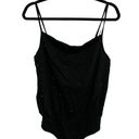 n:philanthropy  Rhinestone Embellished Black Bodysuit Photo 0