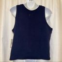 Splendid  Studio Active Navy Cropped Yoga Tank 🆕 Medium Photo 10