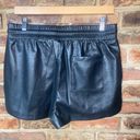 n:philanthropy NWT  Black Maura Faux Leather Shorts Women's Size Medium Photo 4