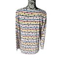 The Comfy Boden Stripes Ahead polka dot tshirt long sleeve size 14 Photo 1