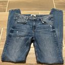 ZARA  trafuluc denim skinny jeans size 6 distressed Photo 2