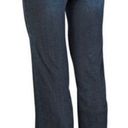 CAbi Zoe Jean dark wash indigo blue low rise flare bootcut jeans size 8R NWT Photo 1