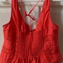 Free People NWT  Kianna Eyelet Lace Pintuck Sleeveless Cotton Top Photo 6