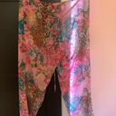 Natori Josie  Beautiful Short Kimono Robe And Pants Set Size Small  And Medium Photo 3