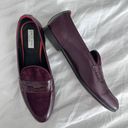 Rag and Bone Dina leather penny loafers in burgundy Bordeaux color  Photo 0